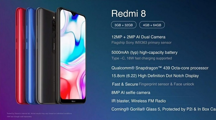 Redmi 8 è ufficiale: ecco il re degli entry-level